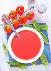 Image showing tomato soup