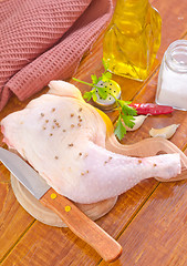 Image showing chicken leg