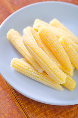 Image showing baby corn