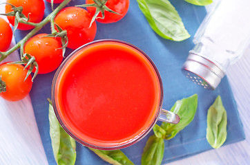 Image showing tomato juice