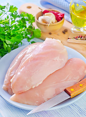 Image showing chicken fillet