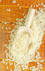 Image showing raw rice