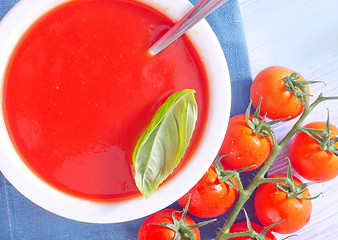 Image showing tomato soup