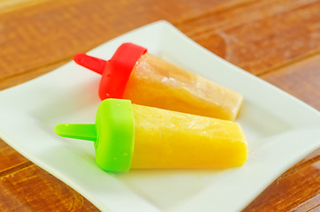 Image showing ice cream pops