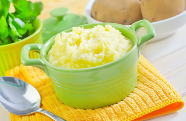 Image showing mashed potato