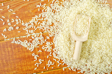 Image showing raw rice