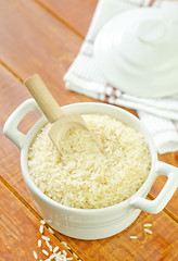 Image showing raw rice