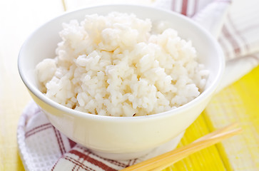 Image showing boiled rice