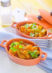 Image showing baked vegetables