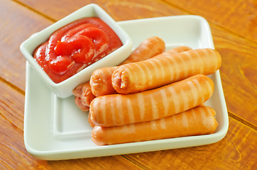 Image showing sausages