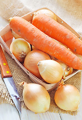 Image showing onion and carrot