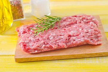 Image showing minced meat