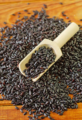 Image showing black rice