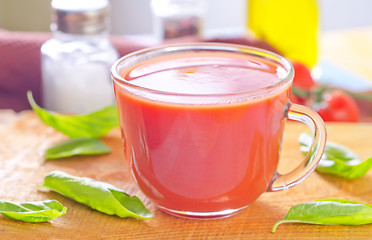 Image showing tomato juice