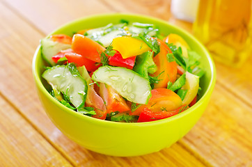 Image showing vegetable salad