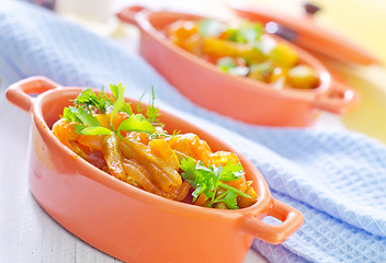 Image showing baked vegetables