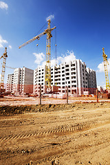 Image showing building  high-rise construction  