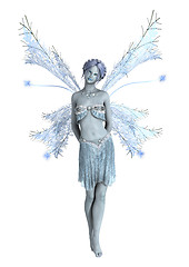 Image showing Snow Fairy on White