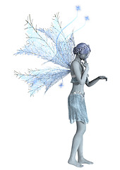 Image showing Snow Fairy on White