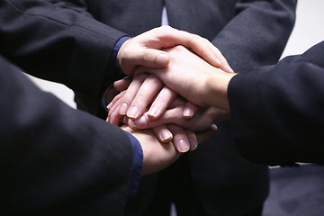 Image showing business hands