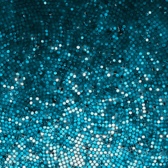 Image showing Amazing blue glittering background. EPS 10