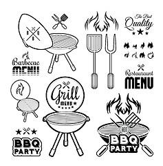 Image showing Barbecue grill