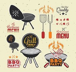 Image showing Barbecue grill