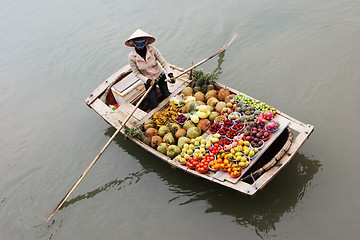 Image showing Floating market