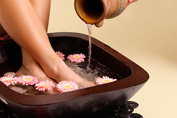 Image showing Soothing foot soak