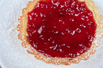 Image showing sweet cakes with berries