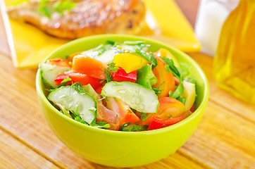 Image showing vegetable salad