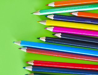 Image showing color pencils