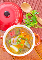 Image showing fresh soup