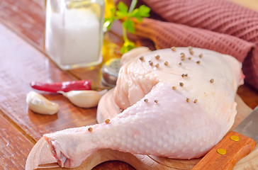 Image showing chicken leg