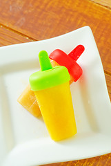 Image showing ice cream pops
