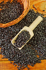 Image showing black rice