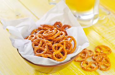 Image showing snack for beer