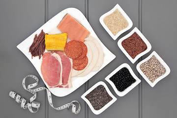 Image showing High Protein Diet Food