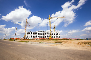 Image showing construction . residential house