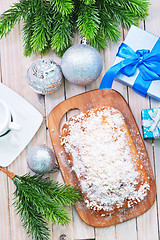 Image showing christmas cake