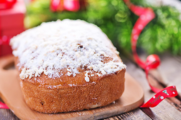 Image showing christmas cake