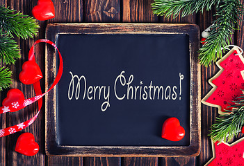 Image showing christmas background