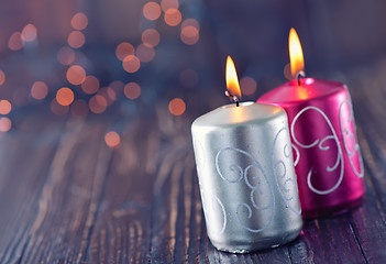 Image showing candles