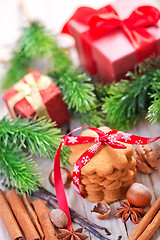 Image showing christmas cookies