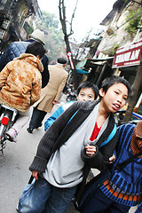 Image showing Streets of Hanoi