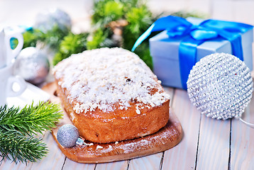 Image showing christmas cake