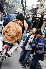 Image showing Streets of Hanoi