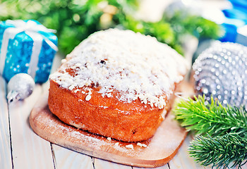 Image showing christmas cake