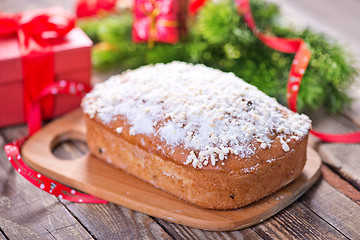 Image showing christmas cake