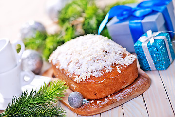 Image showing christmas cake